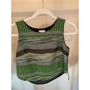 Leifsdottir (via Anthropologie): Striped Jade Midi top